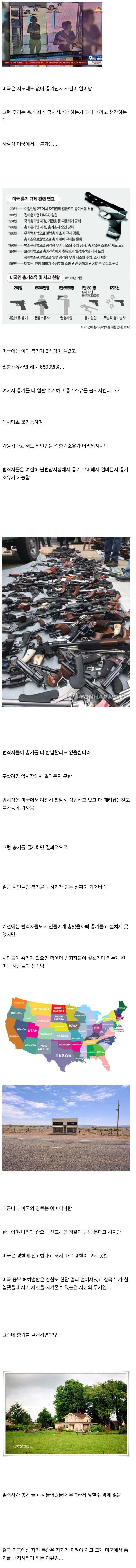 미국이 총기를 금지할수 없는 이유