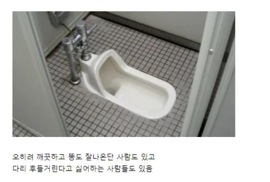 호불호 갈리는 변기