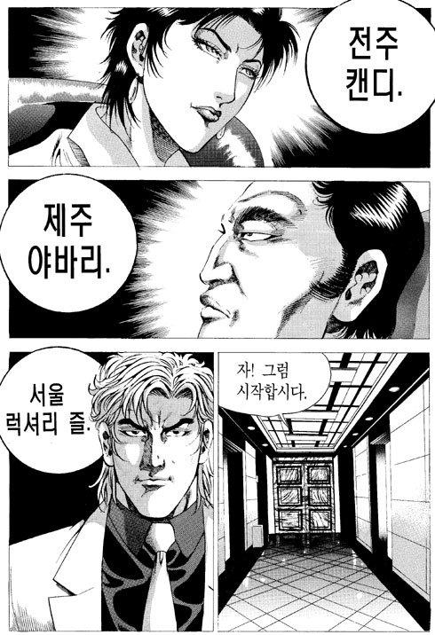 지역별 조폭 보스 이름