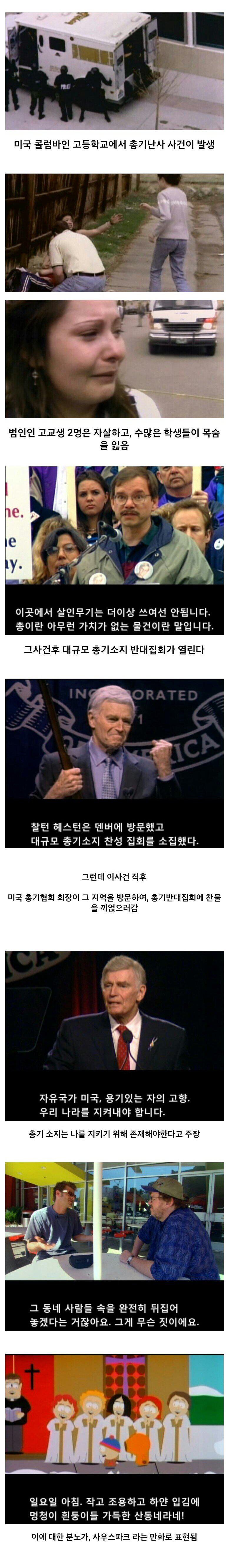 미국에서 총기소지가 폐지되지 않는 이유