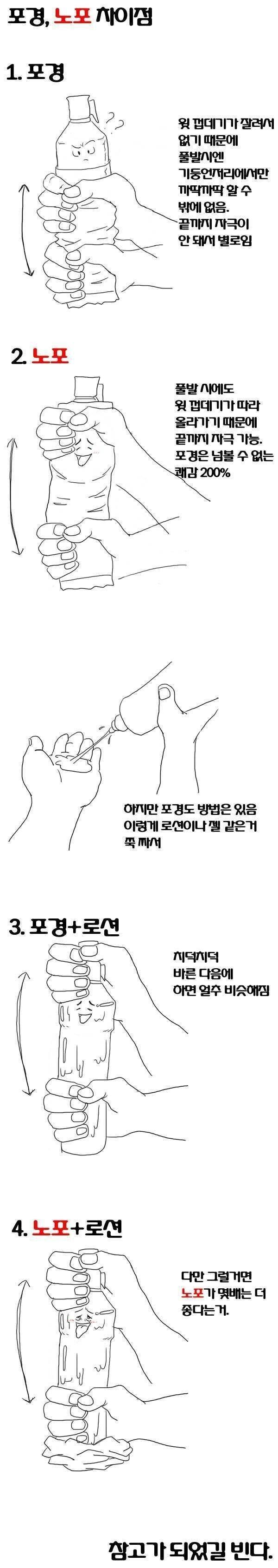 포경과 노포경의 차이