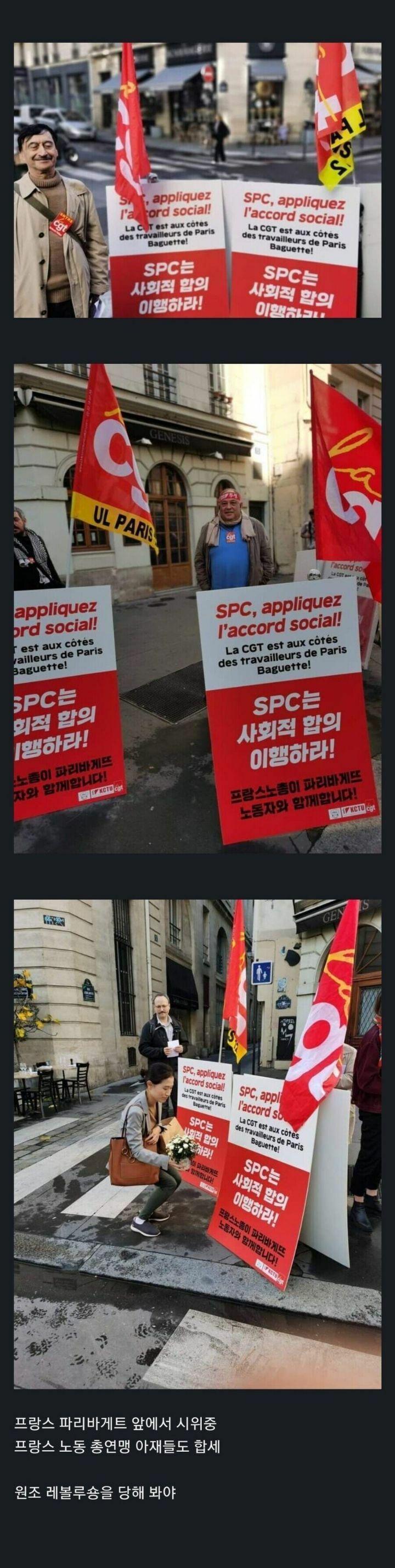 프랑스spc파리바게트근황