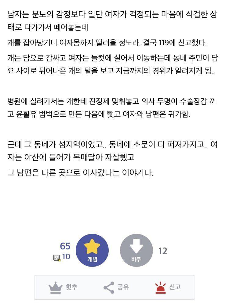 괴담) 오삭오싹 거제도 수간 사건