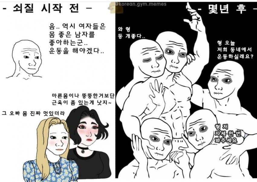 헬스 3년 정도 하면 깨닫는것.JPG