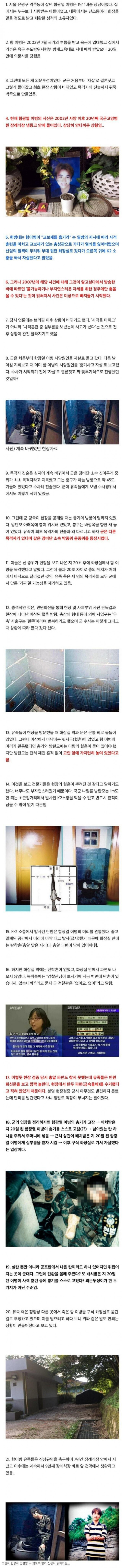 함광열 이병 의문사 사건