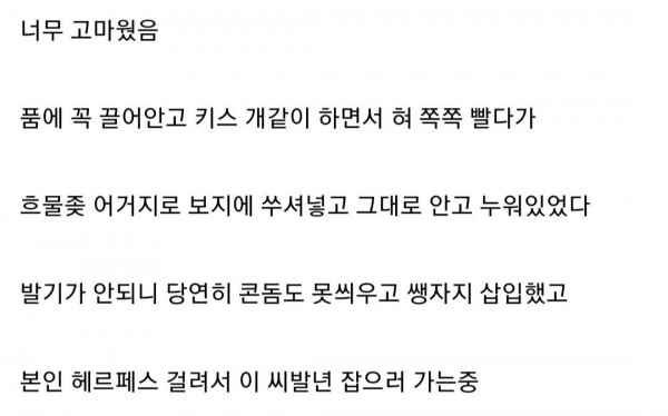 발기부전인데 성욕이 들끓어 안마방 간 차갤럼